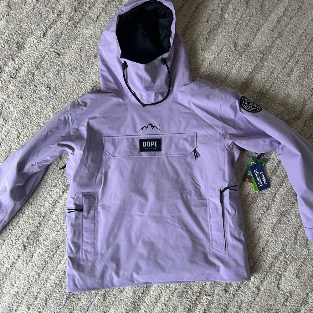 Dope Lavender Hooded Jacket